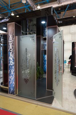 Экспозиция GuteWetter на выставке строительных и отделочных материалов WorldBuild Moscow/MosBuild 2018 в Экспоцентре