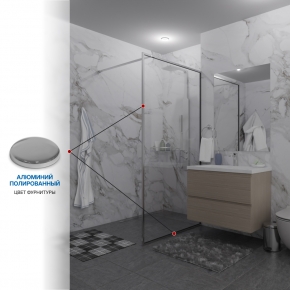 Инфографика 4 SHOWER GLASS GK-24-10мм хром блестящий стекло бесцветное толщина 10_0
