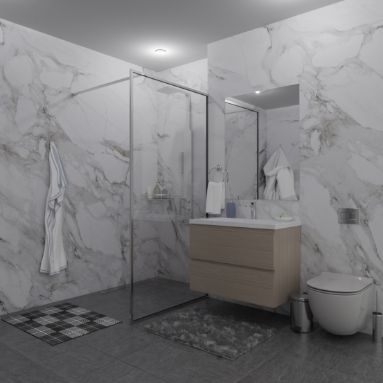 Душевая перегородка SHOWER GLASS GK-24-8мм