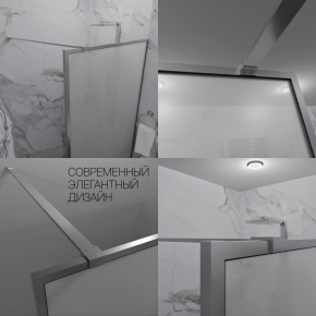 Инфографика 5 SHOWER GLASS GK-24-8мм хром блестящий стекло матовое толщина 8_0