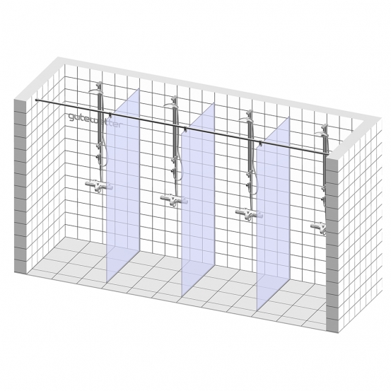 Душевая перегородка GLASS LINE GK-013