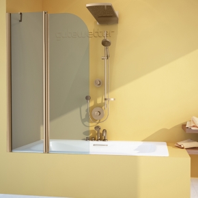 Шторка на ванну LUX PEARL GV-602