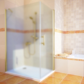 Душевой уголок LUX RECTAN GK-602-CH02
