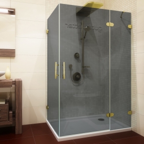 Душевой уголок LUX RECTAN GK-003B-CH02