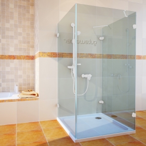 Душевой уголок LUX SQUARE GK-003C-CH02