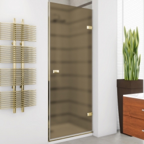 TREND DOOR GK-861ONE золотой металлик стекло бронзовое матовое