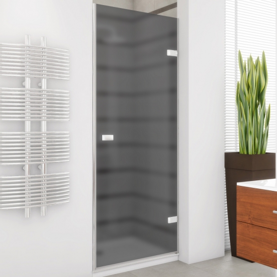 TREND DOOR GK-861ONE белый матовый стекло графитовое матовое