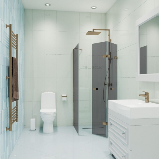 TREND RECTAN GK-863AP бронзовый стекло графитовое