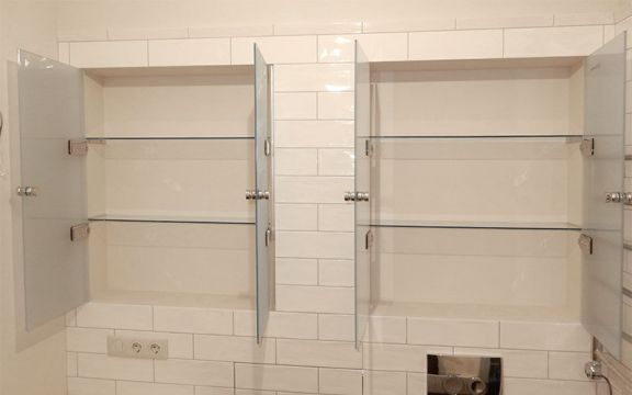 Полка для ванной GLASS SHELF GS-2
